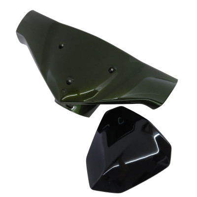 Обтікач поворотів+накладка (голова) FADA JOG-N YB125T-3 (зелений)