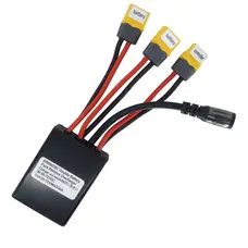 Адаптер підключення двох батарей електровелосипеда DBB6030C 30A (XT60H) (двигун 500 Вт)