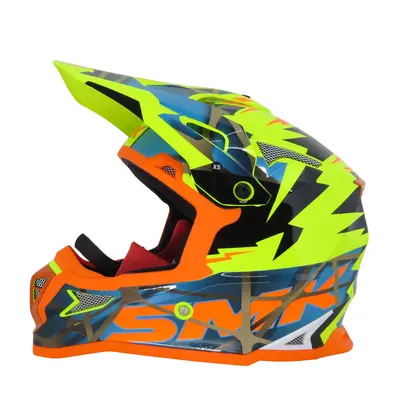Шолом SMK ALLTERRA-S01 GL457 GLOSS YELLOW (BLUE/ORANGE) 590мм L