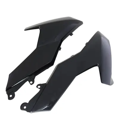 Пластик бака бічний передній (л+п) (без декору) Shineray XY200GY-6C (чорний)