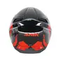 Шолом SMK GTJ-S01 GL236 GLOSS BLACK (RED/GREY) 550мм S