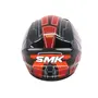 Шолом SMK STELLAR-S01 GL231 GLOSS BLACK (RED/WHITE) 620мм 2XL