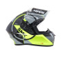 Шолом SMK STELLAR-S01 GL264 GLOSS BLACK (GREY/YELLOW) 610мм XL