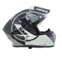 Шолом SMK STELLAR-S01 GL266 GLOSS BLACK (GREY/GREY) 610мм XL