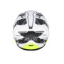 Шолом SMK STELLAR-S01 MA124 MATT WHITE (BLACK/YELLOW) 610мм XL