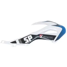 Пластик бака бічний передній (правий) SPARK SP150D-1/SP200D-1/SP250D-1 (білий з синім)