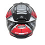 Шолом GEON 722 SHINY BLACK/WHITE-RED XS (53-54)