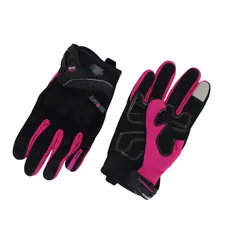 Рукавиці SUOMY SU09 (чорний з рожевим) M
