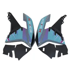 Пластик бака бічний передній (л+п) XY300GY-6C (VXR 300) (бірюзовий)