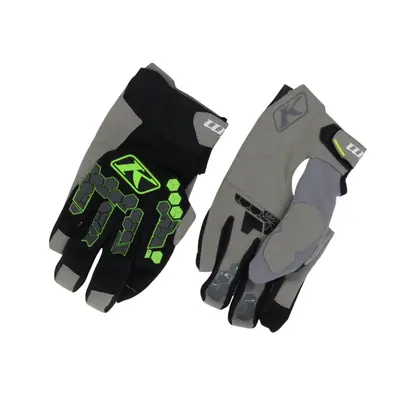 Рукавиці KLIM Dakar Glove (чорний з лаймовим) L