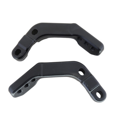 Кронштейн кріплення захисту рук (комплект) (28 мм) (чорний) "OTOM"