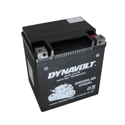 АКБ DYNAVOLT GHD32HL-BS 12V32Ah ATV SEGWAY SNARLER AT5L 165x130x175