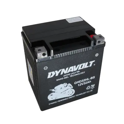 АКБ DYNAVOLT GHD32HL-BS 12V32Ah ATV SEGWAY SNARLER AT5L 165x130x175