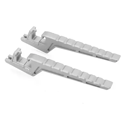 Підніжка пасажира (л+п) (додаткова універсальна для ендуро мотоцикла) BASELONG (сірий)