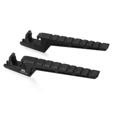 Підніжка пасажира (л+п) (додаткова універсальна для ендуро мотоцикла) BASELONG (чорний)