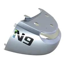 Пластик центральний задній Fada N9 (FDEB 10SLA-72) (сірий)