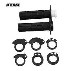 Ручки руля (л+п) (гріпси) (чорний) з секторами OTOM