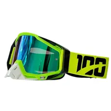 Окуляри 100 % (салатовий з чорним)