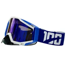 Окуляри 100 % (білий з синім)