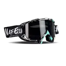 Окуляри Naf Eib (чорний з бірюзовим) (тоноване скло)