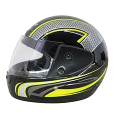 Шолом HF 101 Q233-Y (чорний з жовтим) S