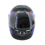 Шолом HF 101 Q275-R (чорний з червоним) M