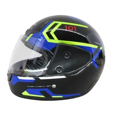 Шолом HF 101 Q275-Y (чорний з жовтим) M