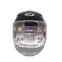 Шолом MT 606 (чорний) (відкритий/біле скло+вбудовані окуляри)