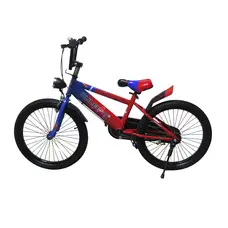 Велосипед Т191 "20" з ліхтарем + прапорець (червоний з чорним)