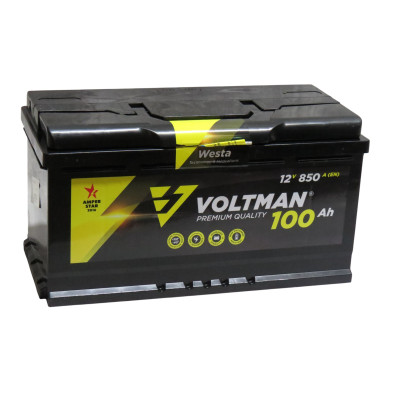 АКБ 100 VOLTMAN A(0) 100Ah 850A -+