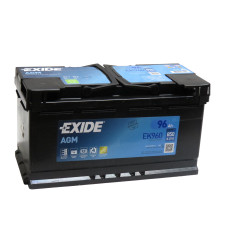 АКБ 96 EXIDE AGM Євро (EK960) 96Ah 850A -+