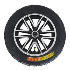 Диск передній алюмінієвий+шина 3,00-10 Fada OLDI MAX (NEW 2025)