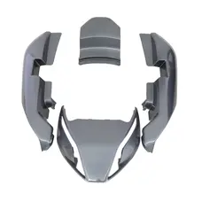 Пластик бічний задній (л+п) Musstang МТ125-8 F4 (FIT II 2023) (сірий)