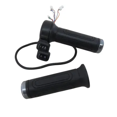 Ручки руля (л+п) (гріпси) з управлінням газу Fada OLDI MAX (NEW 2025)