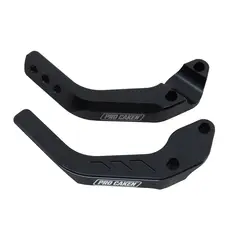 Кронштейн кріплення захисту рук (комплект) (28 мм) (чорний) "PRO CAKEN"