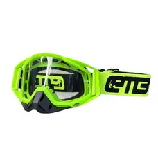 Окуляри ETB (чорний з лаймовим) (прозоре скло)