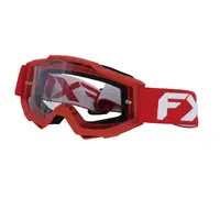 Окуляри FXR FB-3 (червоний) (прозоре скло)