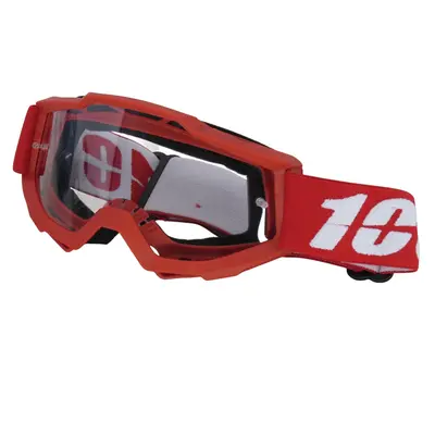 Окуляри 100 % LK-WB-7T (червоний) (прозоре скло)