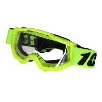 Окуляри 100 % LK-WB-8T (лаймовий) (прозоре скло)