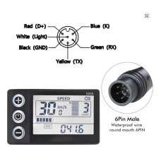 Велокомп'ютер LCD -S866 (6pin)