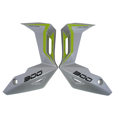 Пластик бака нижній (л+п), сіро-жовтий XY300-3A (Nitrox 300)