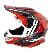 Шолом SMK ALLTERRA-S01 GL231 GLOSS BLACK (RED/WHITE) 540мм XS