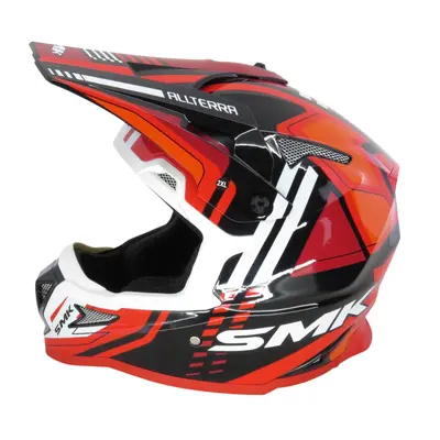 Шолом SMK ALLTERRA-S01 GL231 GLOSS BLACK (RED/WHITE) 620мм 2XL