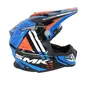 Шолом SMK ALLTERRA-S01 GL257 GLOSS BLACK (BLUE/ORANGE) 540мм XS