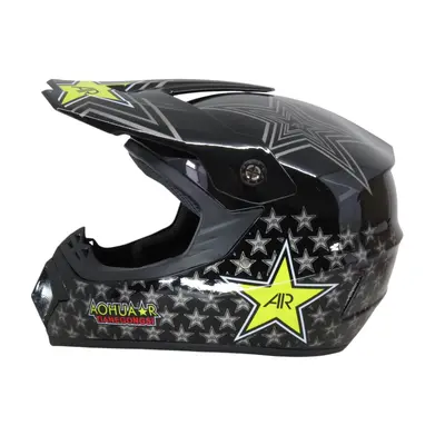 Шолом 225 №2 (STAR) (кросовий) (чорно-сірий) XL