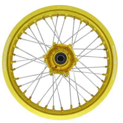 Диск задній R18*2.15J (golden) KOVI "КТ" NC250-4Т PRO