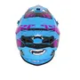 Шолом GEON 633 GLOSSY LIGHT BRIGHT BLUE FLUO PURPLE/BLACK L (59-60)