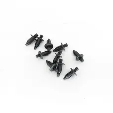 Кліпси (нажимні) 10шт (чорні)
