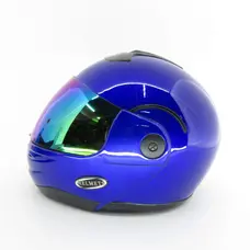 Шолом HF-108/508 (синій) (трансформер, закритий/тоноване скло) MotoTech S