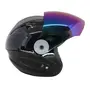 Шолом HF-210 (чорний) (відкритий/тоноване скло) S